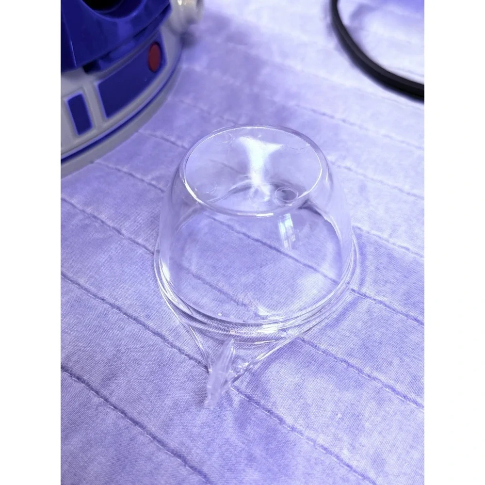 Disney Star Wars R2-D2 Popcorn Maker Hot Air Machine No Box + (4) Popcorn Holder